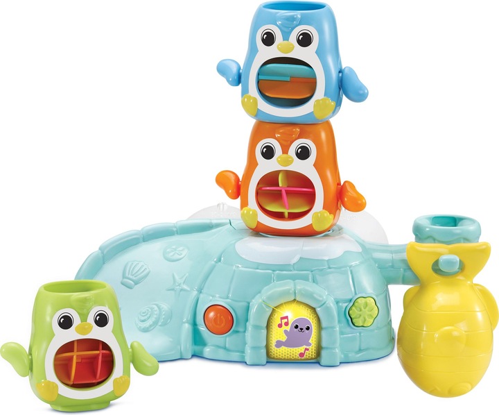 Actual product image VTech Nl Stack & Splash Penguins