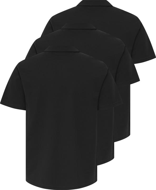 Actual product image Only & Sons Poloshirt GORDON Kurzarmshirt im Dreierpack (L)