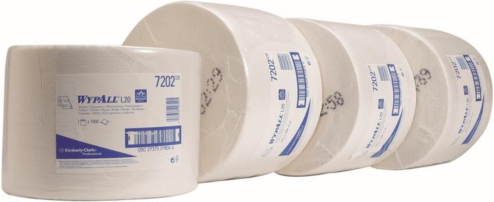 Actual product image Wypall Wipe L-10 EXTRA + large roll, made of Airflex material, 1000 cloths, 1-ply (1x)