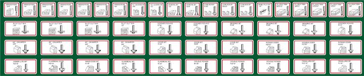 Immagine prodotto Holzmann 50pcs. set di frese in alluminio