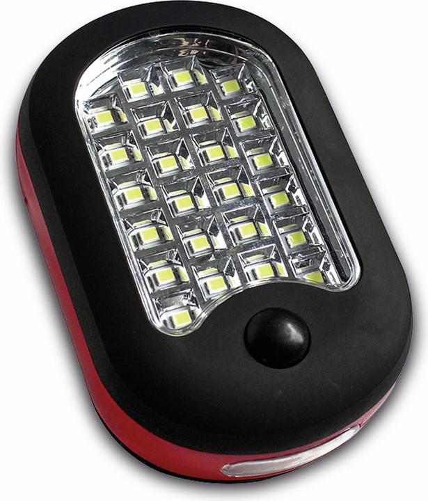 Produktbild Eufab Taschenlampe mit 24 SMD und 3 LED mit Magnet und Haken