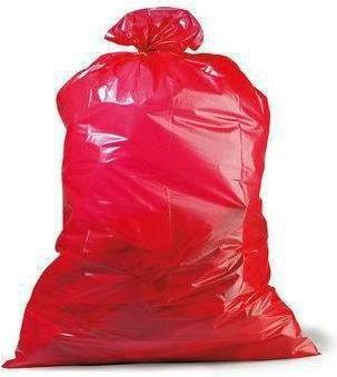 Transpak Müllsack Premium Inhalt 120l Masse 700x1100mm Stärke 45µ PE rot (250 x, 120 l)