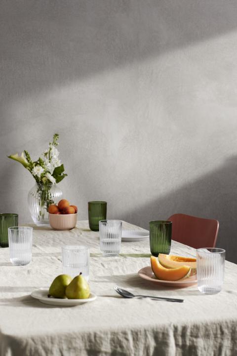 Productafbeelding Kähler Hammershøi Waterglas Groen 37 cl, 4 st. (693073) (0.37 l, 4x)