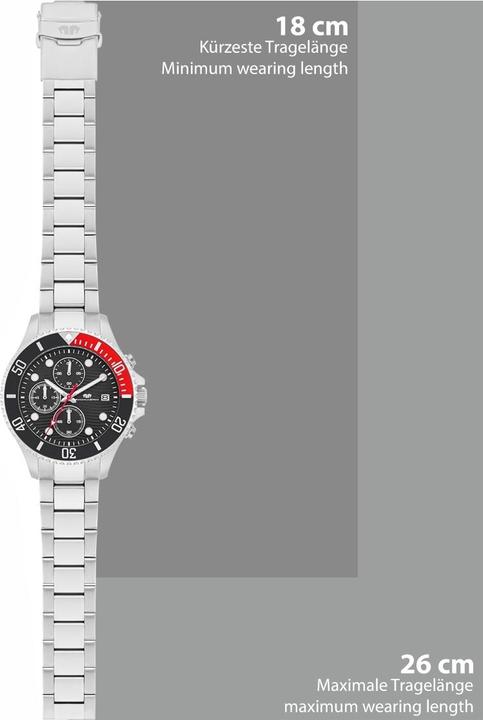 Produktbild Herren Uhr Nightstorm - 37240 (Chronograph, 44 mm)