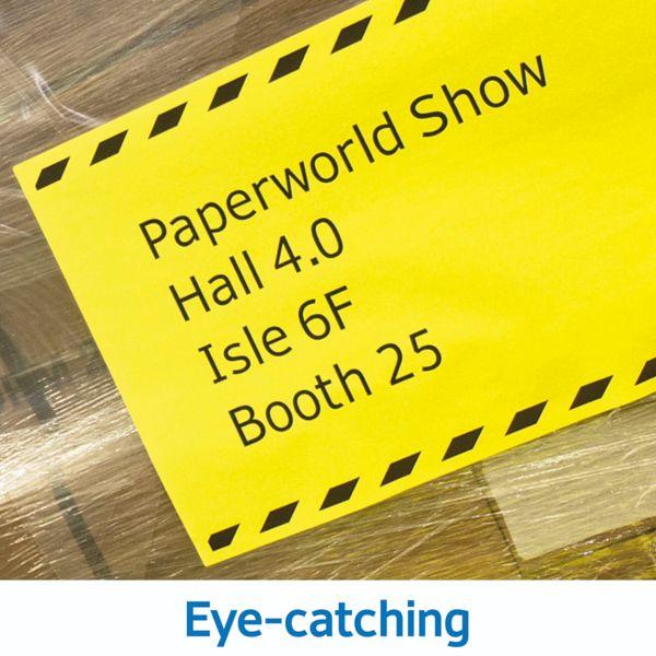 Produktbild HERMA Farbige Etiketten A4 ablösbar