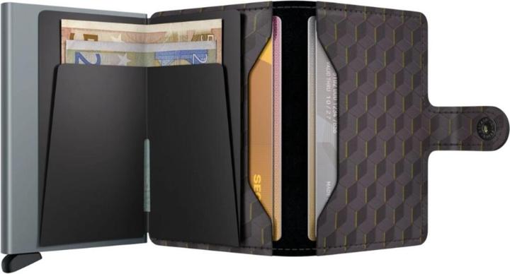 Actual product image Secrid Miniwallet Optical Grey Yellow