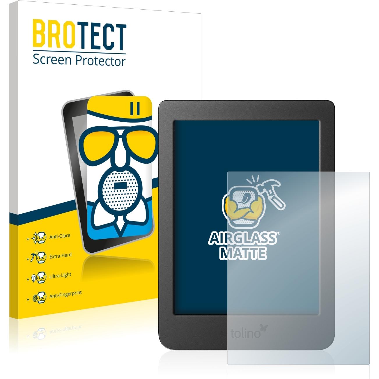 BROTECT AirGlass Panzerglasfolie Matt (page 2), eReader Zubehör, Grau
