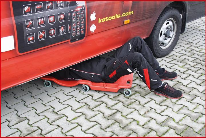 Produktbild KS Tools Fahrbare Liege, L1030xB480xH115mm (1x)
