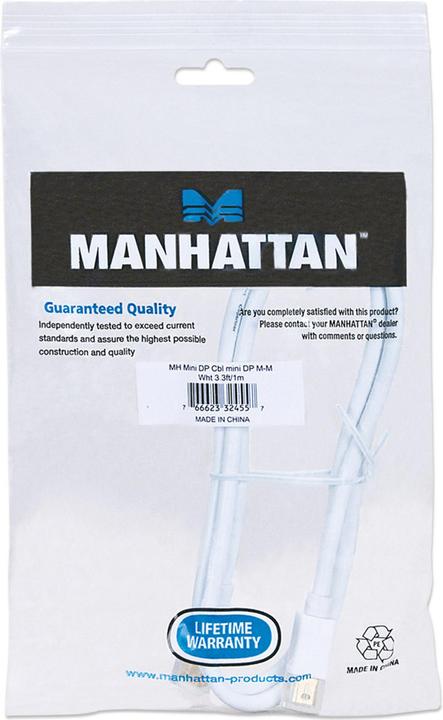 Produktbild Manhattan Mini DisplayPort — Mini DisplayPort (1 m, DisplayPort, 1.2)