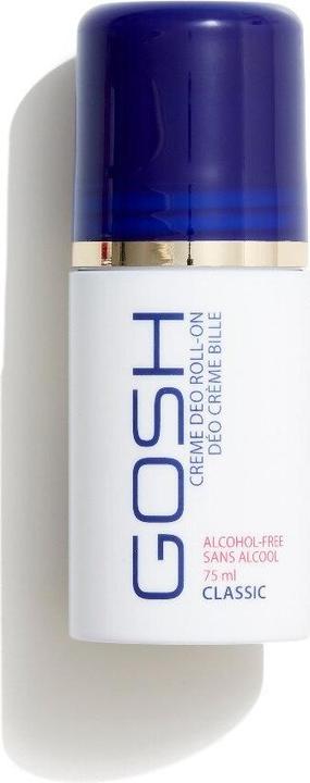 Actual product image Gosh Classic Creme Deo Roll-On deodorant in a ball 75ml (Roll-on, 75 ml)
