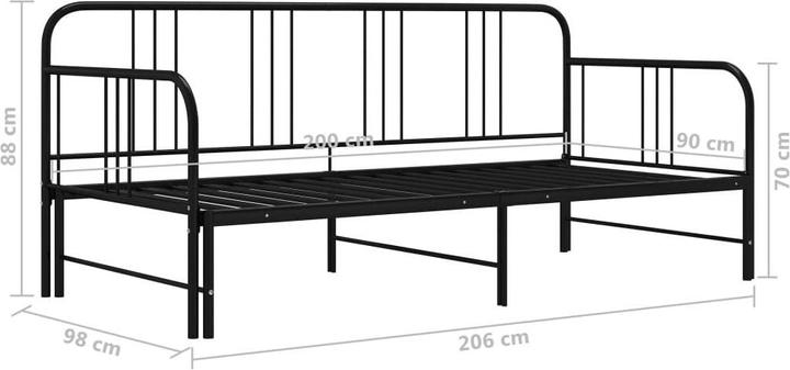 Produktbild vidaXL Schlafsofa (90 x 200 cm)