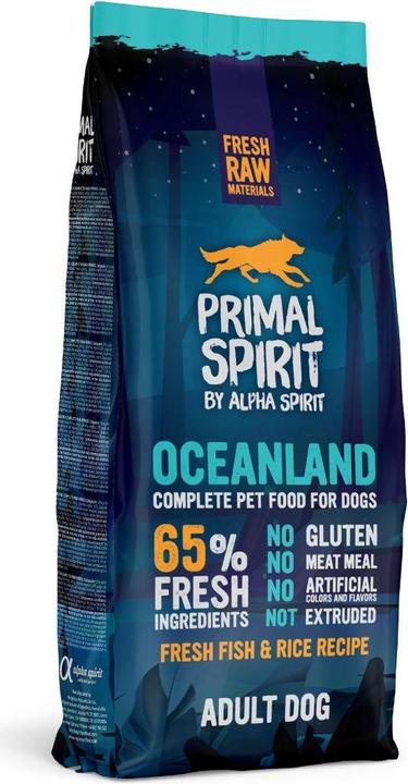 Alpha Spirit PRIMAL Oceanland Adult Dog wet food for dogs 12kg (Adult, 1 pcs., 12000 g)