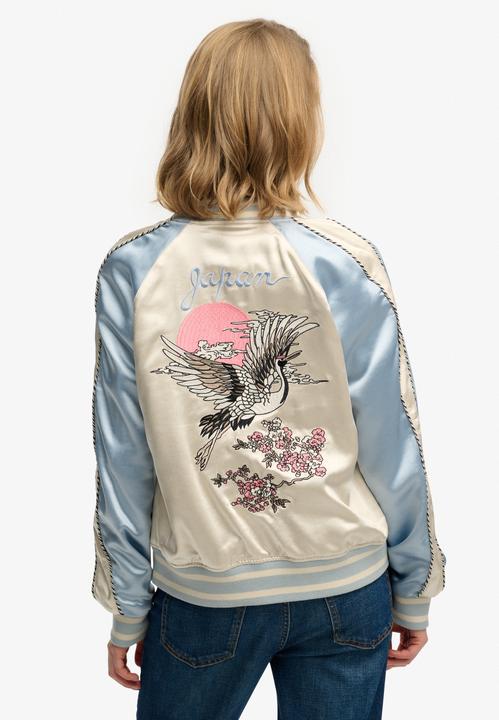 Actual product image Superdry Suikajan Embroidered Bomber Jacket (M)