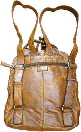 Produktbild Pavini Rucksack Leder cognac