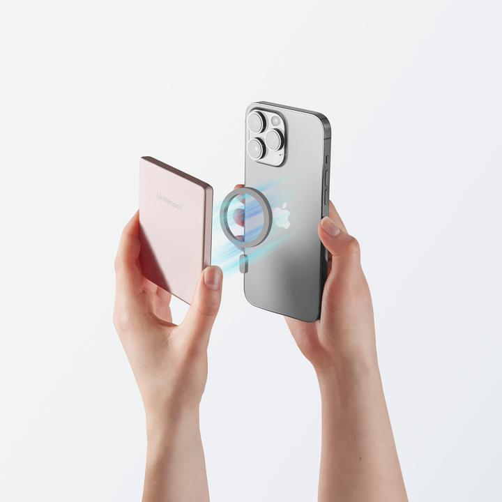 Produktbild Intenso Magn. Wireless Powerbank MW5000 5000 mAh Rosé (5000 mAh, 20 W, 19.25 Wh)