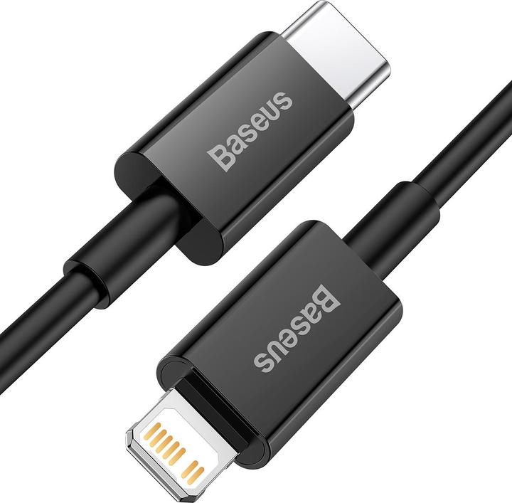 Produktbild Baseus Superior Series Cable USB-C to iP, 20W, PD, 1m (black) (1 m, USB 3.0, 20 W)