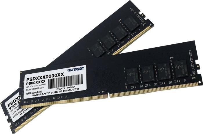 Produktbild Patriot DDR4 - 16 GB -3200 - CL - 22 - Dual Kit, Signature Line (juodas, PSD416G3200K) (2 x 8GB, 3200 MHz, DDR4-RAM, DIMM)