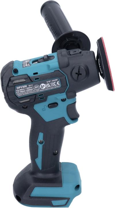 Produktbild Makita DPV 300 RA1 Akku Schleifer Polierer 18 V 50 / 80 mm Brushless + 1x Akku 2,0 Ah + Ladegerät (Exzenterpolierer)