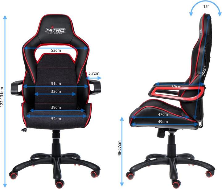 Actual product image Nitro Concepts E220 Evo