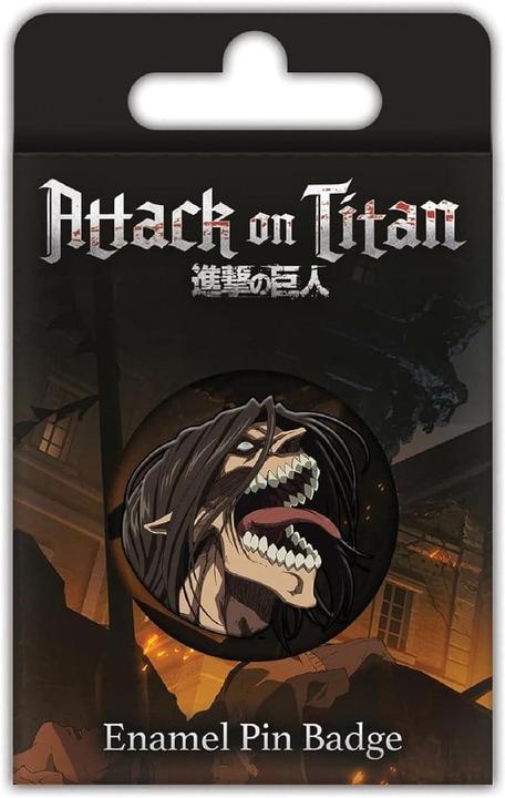 Image du produit Pyramid Attack on Titan Pin's en émail S3 (Eren Titan Rage)