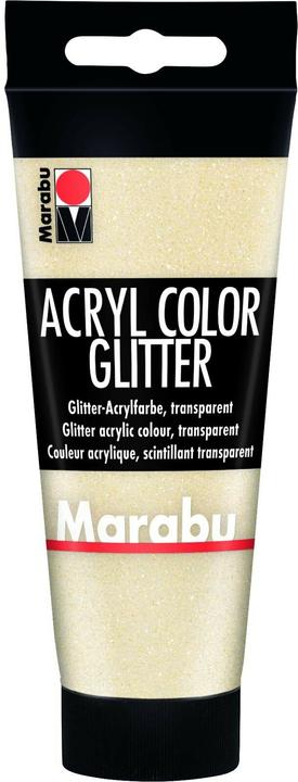 Glitzer, Gold, Transparent