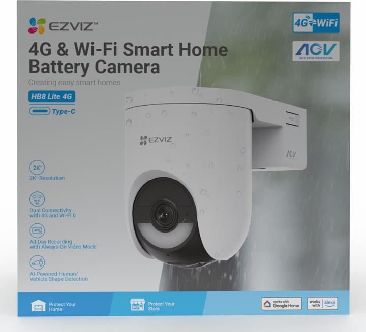 Actual product image EZVIZ HB8 Lite 4G+Wifi (2560 x 1440 Pixels)