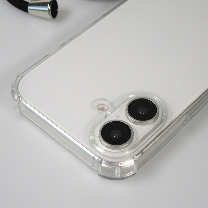 Image du produit PhoneLook Coque Gel transparent avec lacet (Apple iPhone 16)