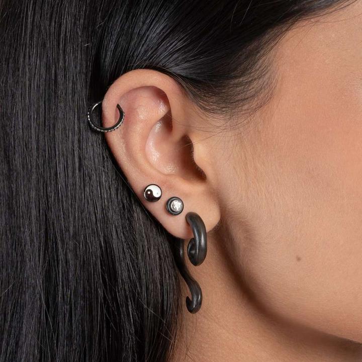 Immagine prodotto Bijouteria Piercing orecchio (Acciaio inossidabile, Vetro (di orologio))