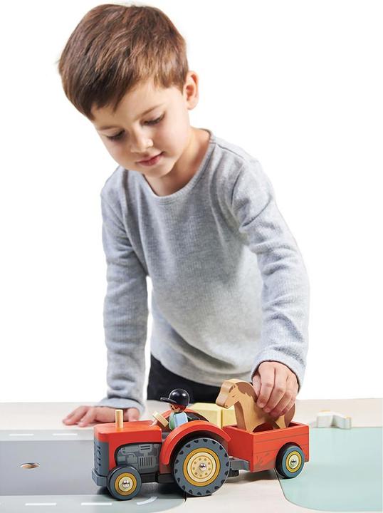 Actual product image Tender Leaf Toys Tractor