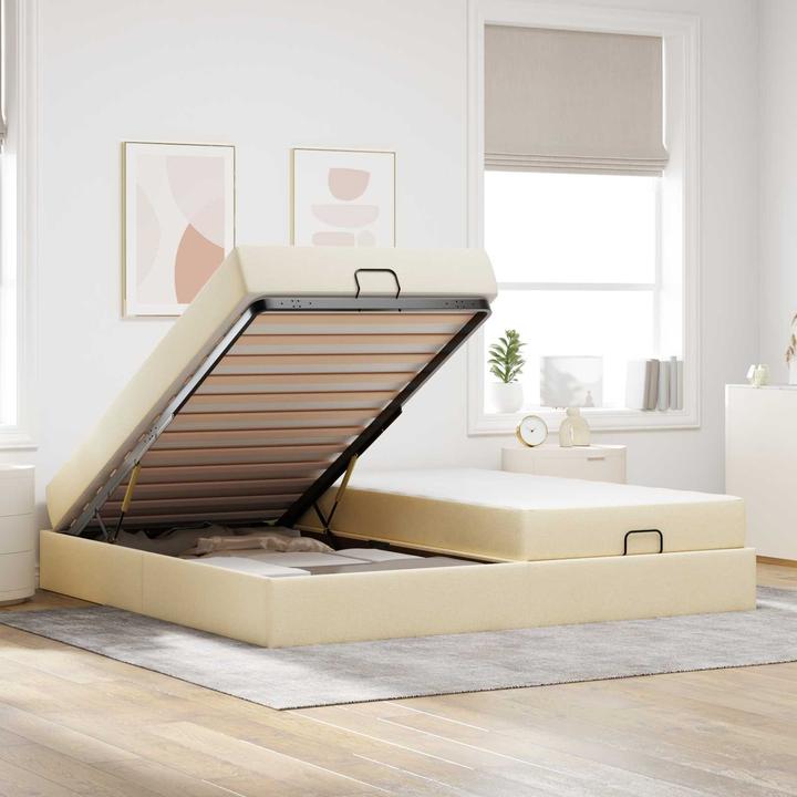 Image du produit vidaXL Bett mit Stauraum (200 x 200 cm)