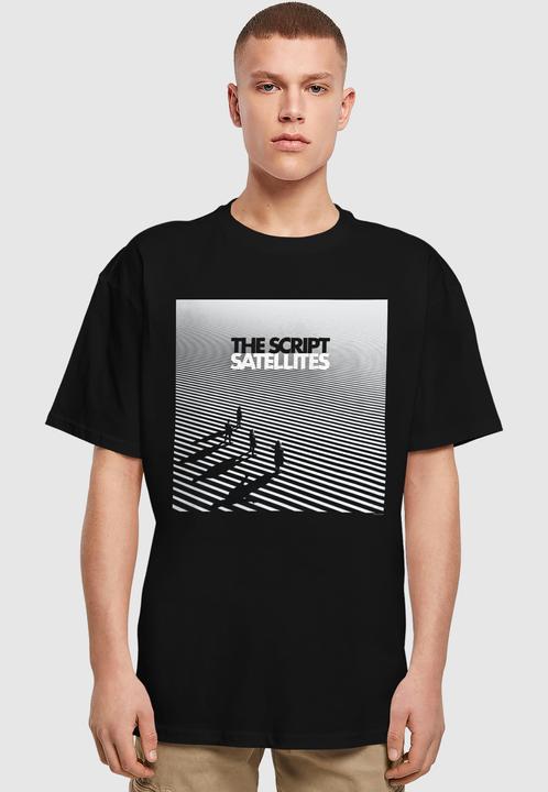 Produktbild Merchcode The Script - Satellites Album Cover Heavy Oversize Tee - 172019 (3XL)