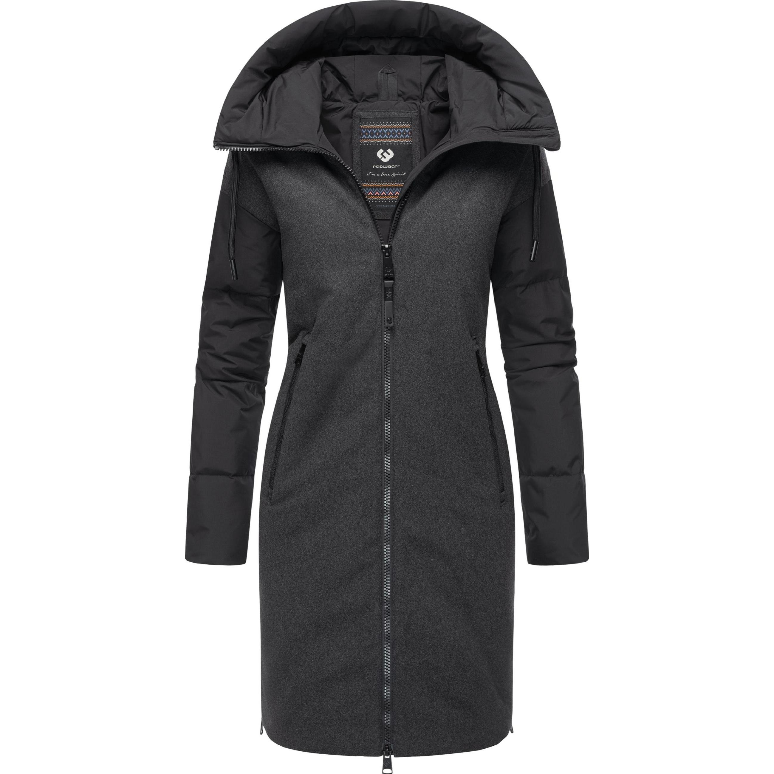 Ragwear, Damen, Jacke, Jumana (L), Schwarz, L