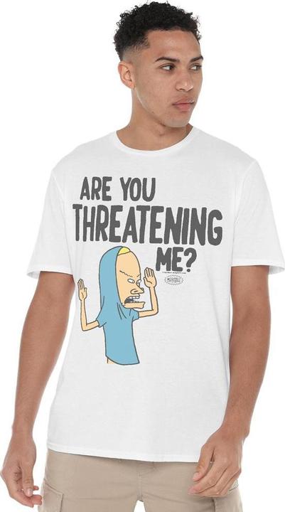 Produktbild Universal Textiles Are You Threatening Me? TShirt (M)