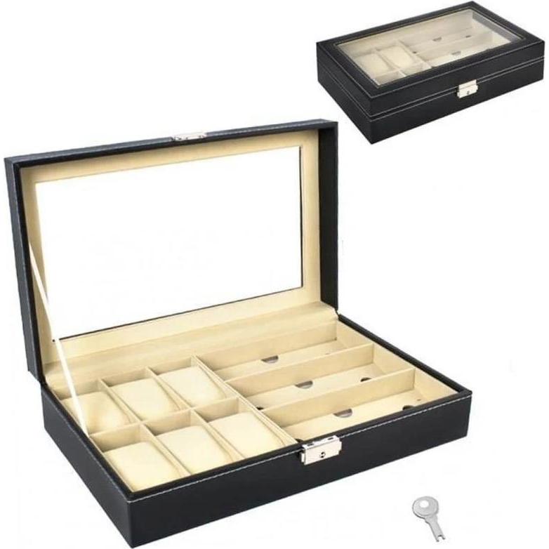 PRO-mounts, Portagioielli, Ikonka Organizer na zegarki i okulary czarny, Nero