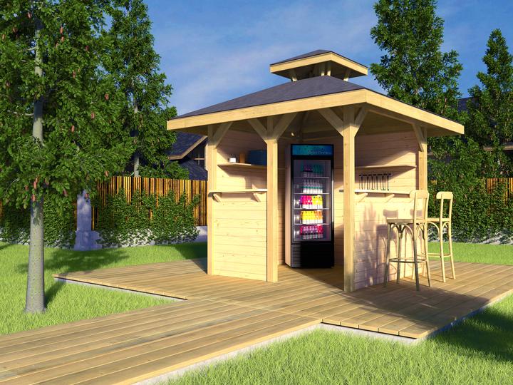 Pavillon (294 cm, 294 cm)