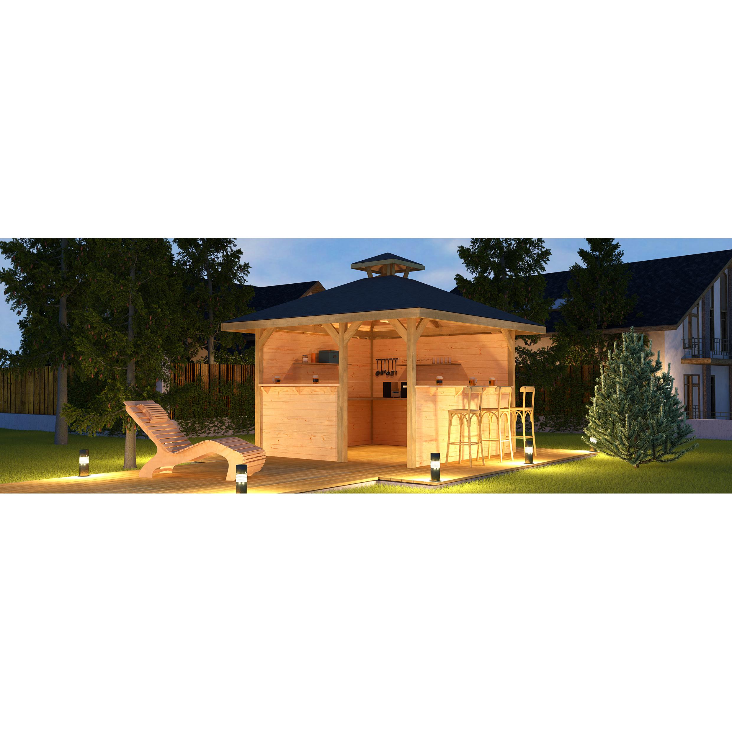 Weka Holzbau, Pavillon, Pavillon (380 cm, 380 cm)