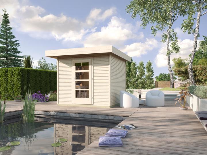 Produktbild Weka Holzbau Freizeithaus Walensee 2 mit Fussboden 235 x 240 cm