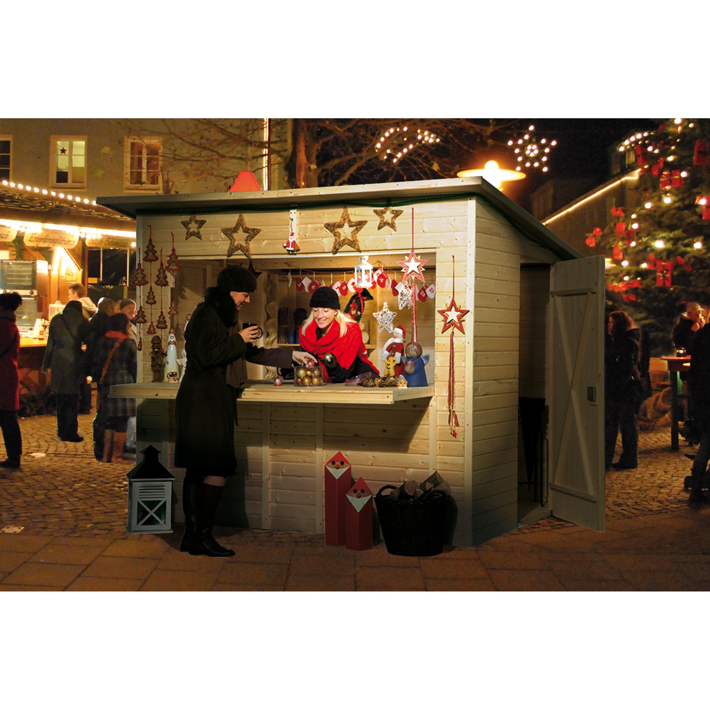 Weka Holzbau, Pavillon, Marktstand 243 x 199 cm (240 cm, 283 cm)