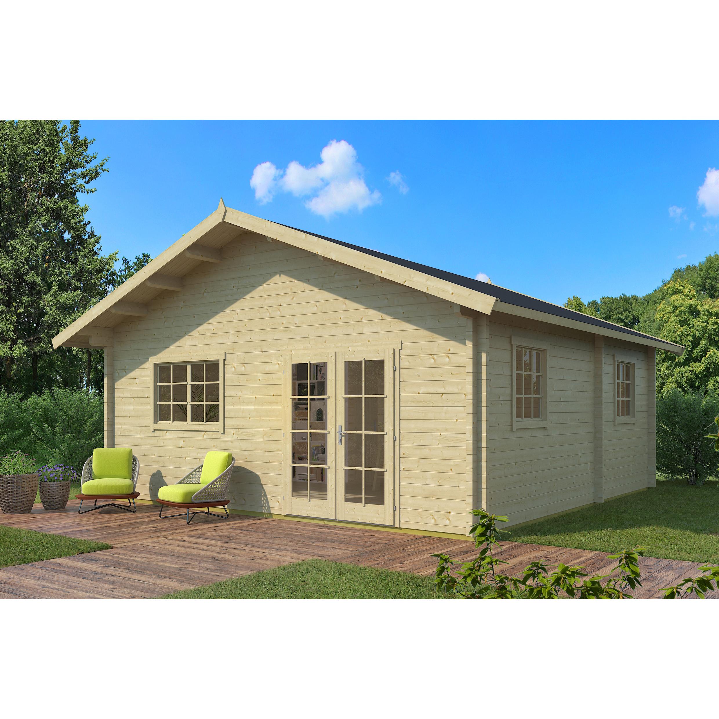 Thumbnail - Weka Holzbau, Gartenhaus + Gartenschrank, Weekendhaus Typ 703 Gr. 2