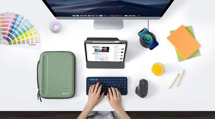 Produktbild tomtoc Smart A06 (9.7-11") (Microsoft Surface Go, iPad Air, iPad Pro 10.5 2017 (1. Gen), iPad Pro 11 2018 (1. Gen), iPad Pro 11 2020 (2. Gen), iPad Air 2020 (4. Gen), iPad Air 2022 (5. Gen))
