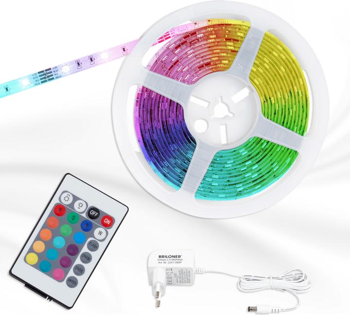 Actual product image Briloner LED tape (RGB, 300 cm, Indoor)