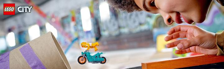 Produktbild LEGO Maskottchen-Stuntbike (60310, LEGO City)