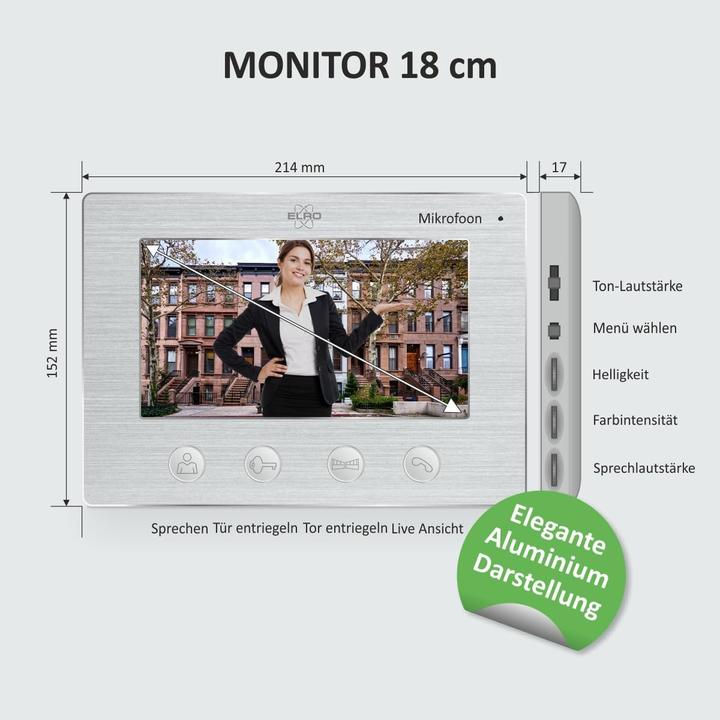 Image du produit Elro Citofono Video IP WiFi