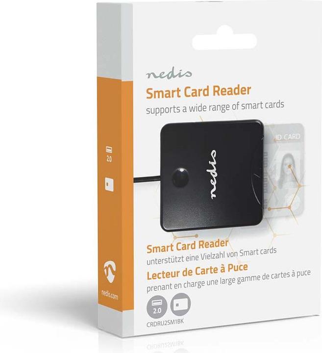 Produktbild Nedis Kartenleser Intelligente Software In (USB 2.0)