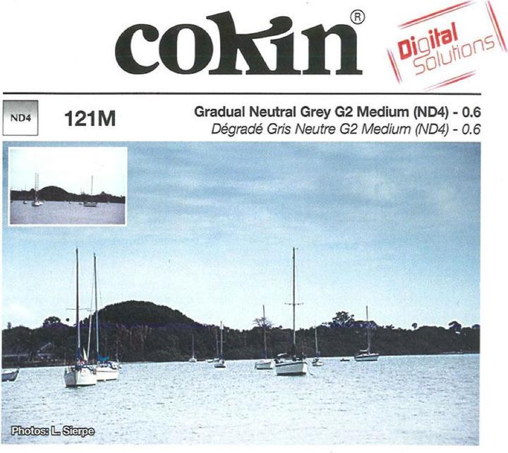 Immagine prodotto Cokin S filtr A121M Grigio neutro graduale G2 medio (ND4) (Filtri graduati grigi, 121 mm)