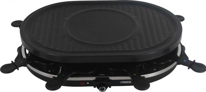 Actual product image Princess 162700 Raclette 8 Oval Grill Party