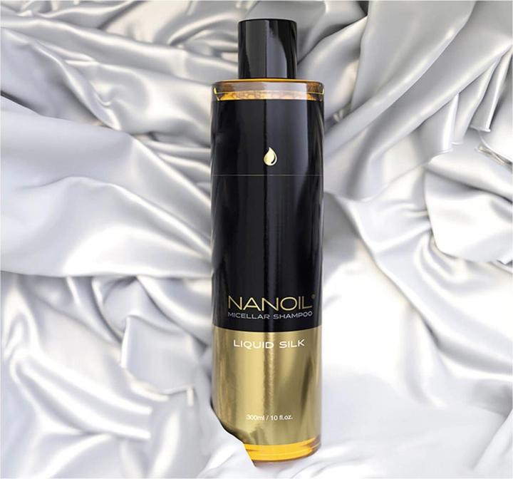 Produktbild Nanoil Mizellenshampoo mit flüssiger Seide (300 ml, Flüssiges Shampoo)