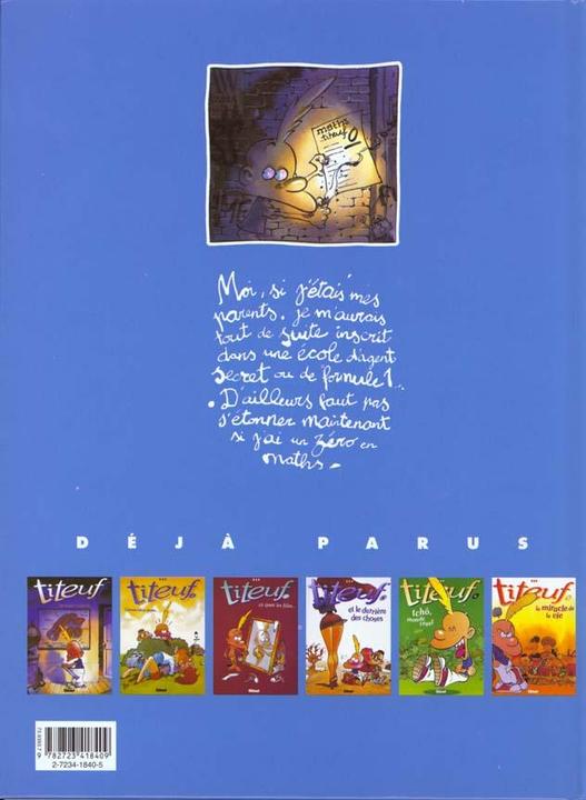 Produktbild Titeuf 4. C'est po juste (Französisch, Zep, 1995)