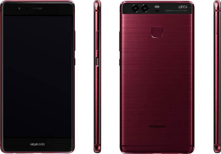 Huawei P9 (32 GB, Red, 5.20", Single SIM, 4G)