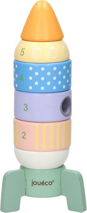 Actual product image Joeco Wood stacking rocket